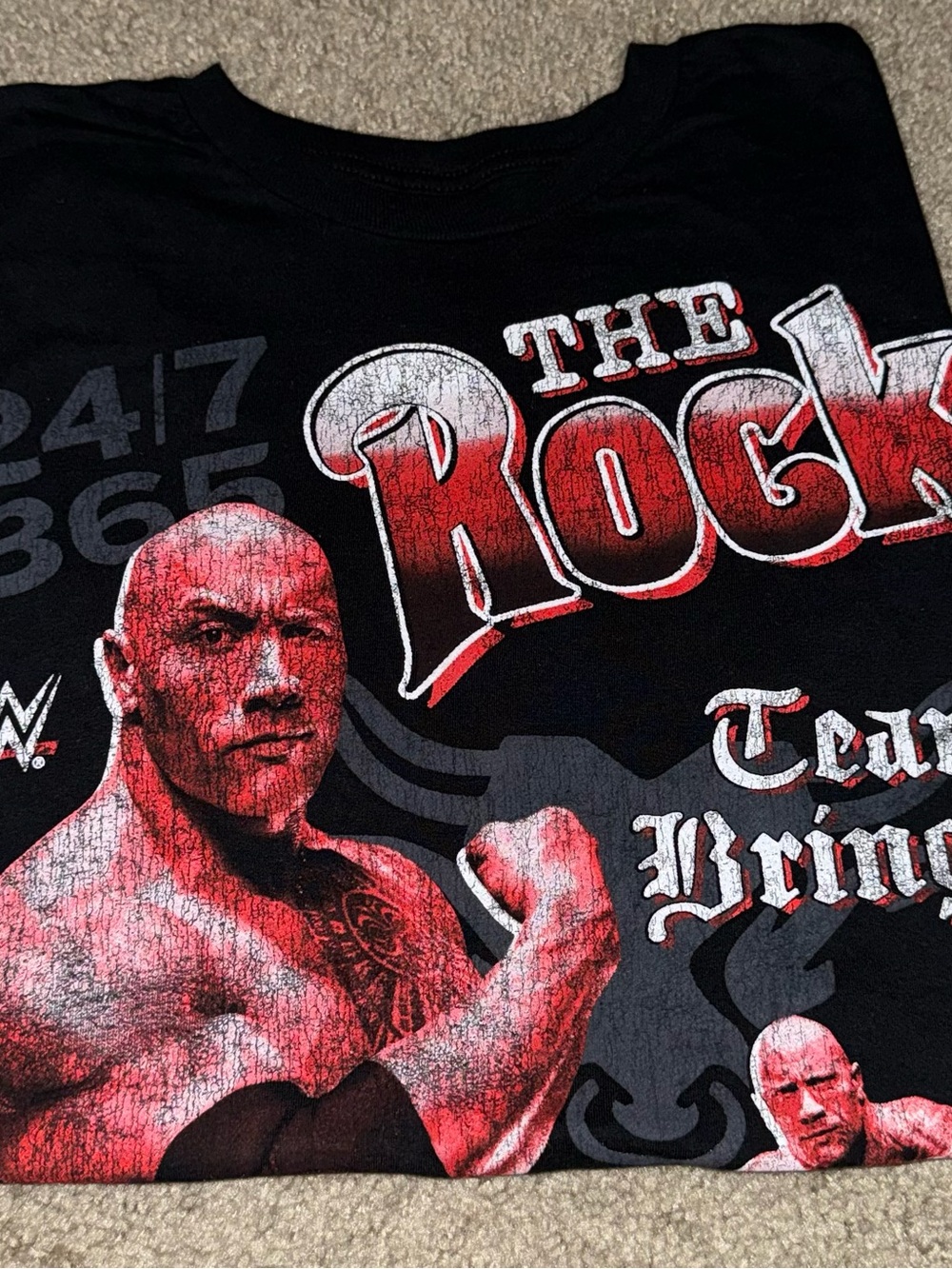 WWE The Rock Tshirt